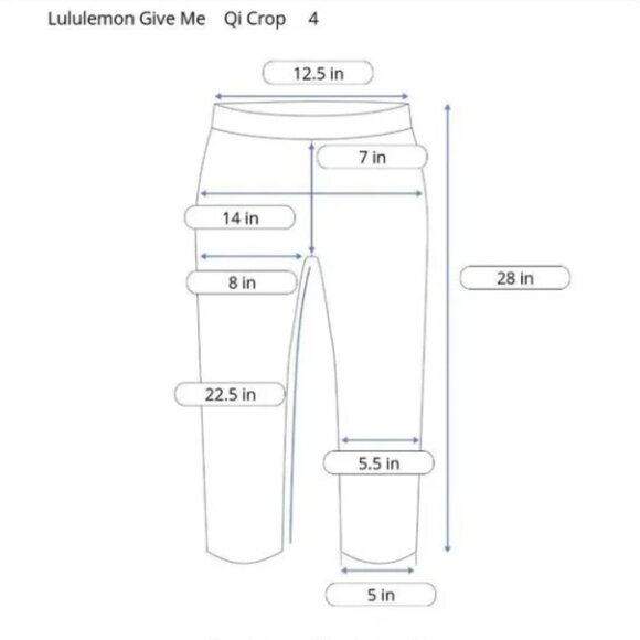 Lululemon Athletica Give Me Qi Crop Burgundy Workout Leggings SZ 4 - Picture 10 of 10